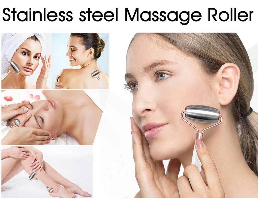 Beauty Gua Sha Ice Tool Gesichtsmassagegerät Jade Roller 