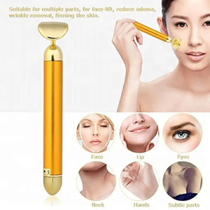 Hautpflege-Tool Beauty Bar 24k Gesichtsmassagegerät Jade Roller