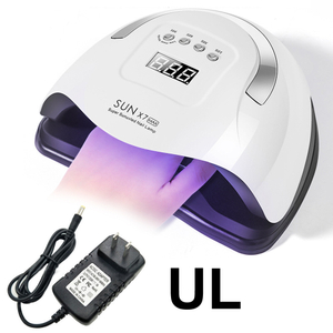 Tragbare 180-W-UV-LED-Nagellampe mit Griff und 4 Timer-Einstellungen