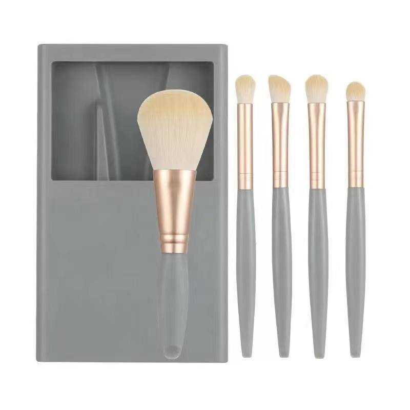 Großhandel OEM 5PCS Gesichts-Lidschatten-Schönheits-Reise-Make-up-Pinsel-Set