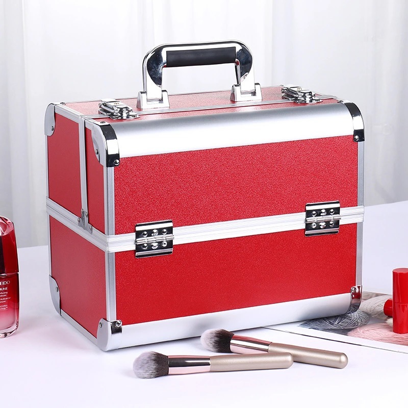 Großhandel Einzelhandel Aluminium Professioneller Kosmetikkoffer Nail Art Tool Box