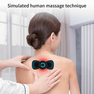 Tragbarer elektrischer EMS-Massage-Patch-Stimulator für Nacken und Rücken