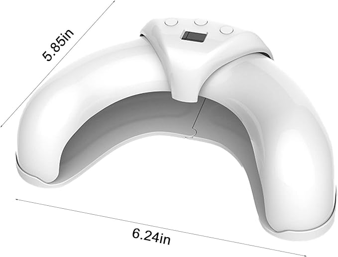 U-förmige kabellose faltbare UV-LED-Gel-Handnagellampe