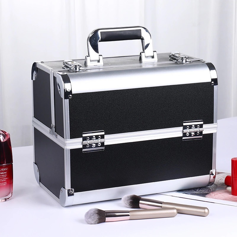 Großhandel Einzelhandel Aluminium Professioneller Kosmetikkoffer Nail Art Tool Box