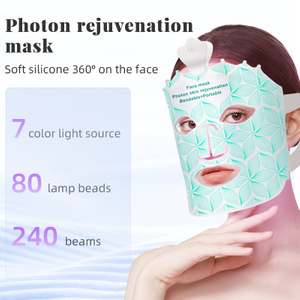 Beste Omnilux Rotstrom-LED-Lichttherapie-Gesichtsmaske 