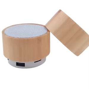 Großhandels -Werbegeschenk -MINI Tragbarer Bambusholz -Holz -Bluetooth -Lautsprecherbox